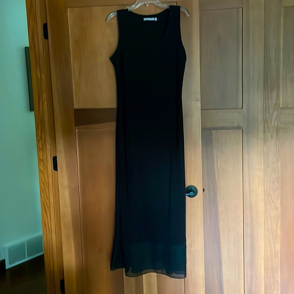 Maxi Dress Sheer Bottom